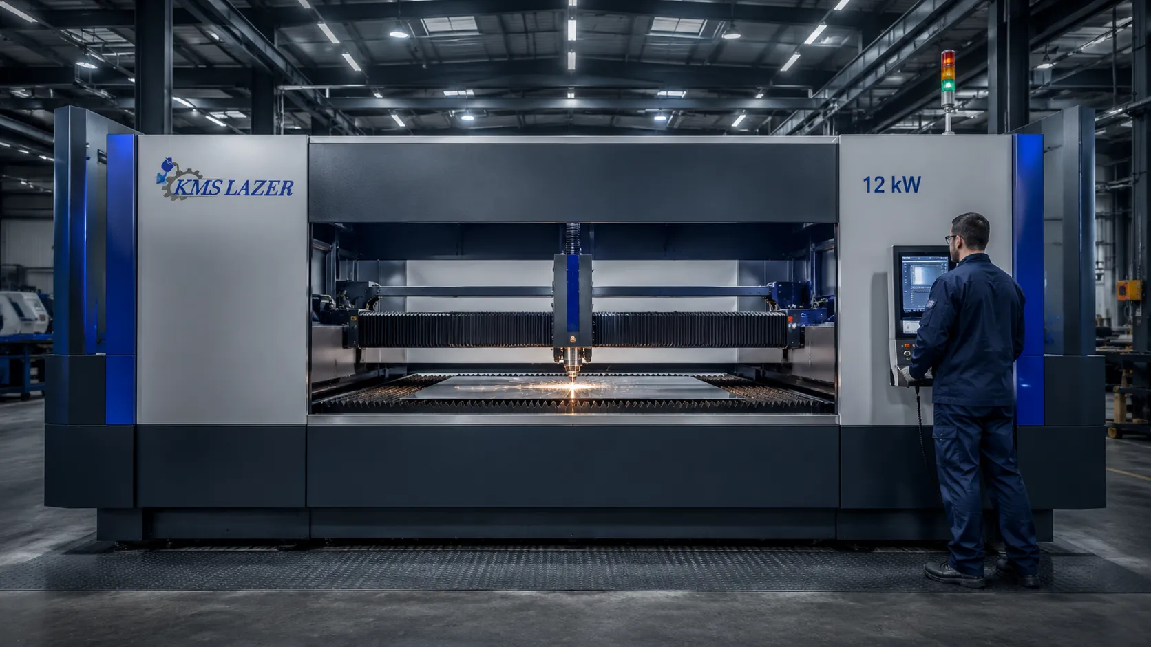 Fiber lazer üretim hattı