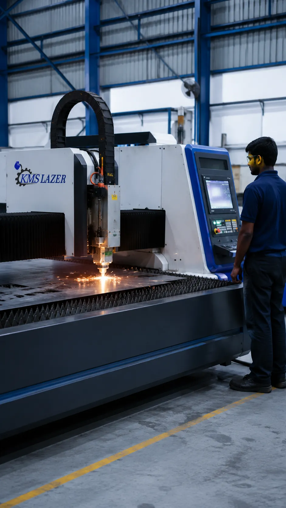 Fiber lazer üretim hattı